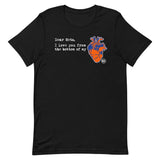 Blue & Orange Heart - Unisex T-shirt