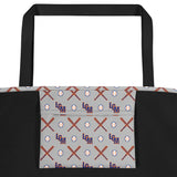 LGM Monogram (Grey) - Beach Bag