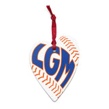 LGM Heart - Wooden Ornament